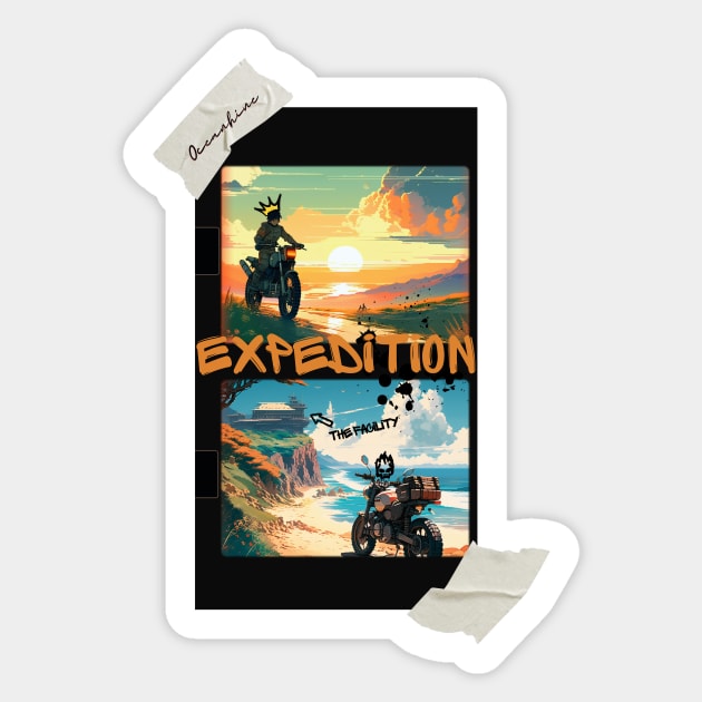 Ocean Hine Expedition Series : The Facility Sticker by OceanHine